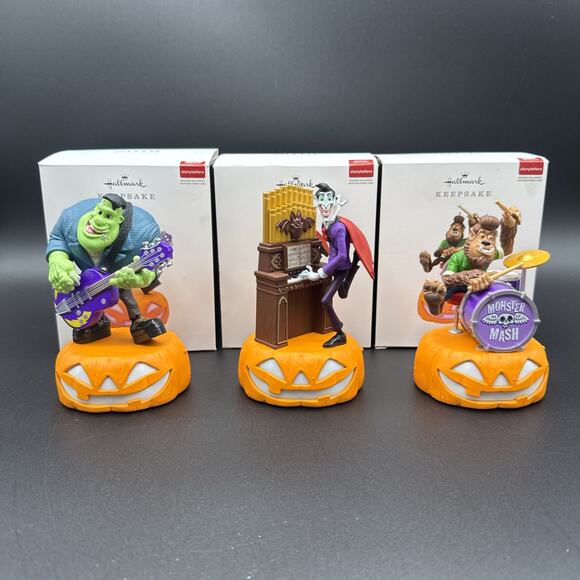 Complete Hallmark Monster Mash Storytellers Collection Frankenstein Dracula 2019 - Picture 2 of 6